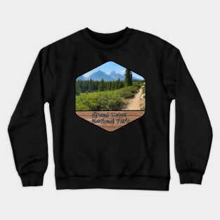 Grand Teton National Park - Taggart Lake Trail Crewneck Sweatshirt